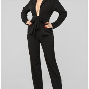 Black Pant Suit